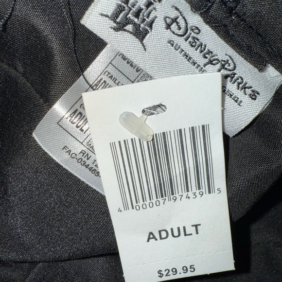 Disney Black/White Mouse Hat Red Bow Ears, Disney adult rain hat, Mouse watertoy - Picture 5 of 16